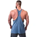 Herren T-Shirt Nebbia NEBBIA x OLYMPIA Washed Muscle Back Stringer GOLDEN AGE 791 blue