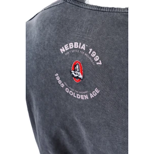 Herren T-Shirt Nebbia NEBBIA x OLYMPIA Washed Oversized T-Shirt GOLDEN AGE 790 black