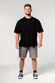 Herren T-Shirt Nebbia Oversized Heavyweight Cotton T-shirt NO SHORTCUTS 354 black