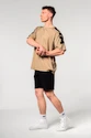 Herren T-Shirt Nebbia  Oversized T-shirt LIFTING CLUB Light Brown