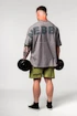 Herren T-Shirt Nebbia  Washed-off Oversized Heavyweight Cotton T-shirt NO SHORTCUTS 369 Light Grey