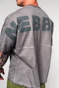 Herren T-Shirt Nebbia  Washed-off Oversized Heavyweight Cotton T-shirt NO SHORTCUTS 369 Light Grey