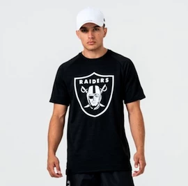 Herren T-Shirt New Era Engineered Raglan NFL Oakland Raiders