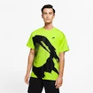 Herren T-Shirt Nike Court Challenger Fireball Green