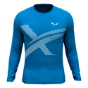 Herren-T-Shirt Salewa X-Alps Tech Cloisonne Blau Melange