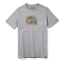 Herren T-Shirt Smartwool  Merino Sport 150 Overland Adventure Gray Heather