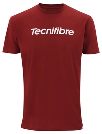 Herren T-Shirt Tecnifibre Club Cotton Tee Cardinal