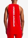 Herren T-Shirt Under Armour  BASELINE COTTON TANK-RED