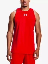 Herren T-Shirt Under Armour BASELINE COTTON TANK-RED