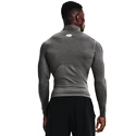 Herren T-Shirt Under Armour  HeatGear Armour Comp Mock LS Gray