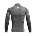 Herren T-Shirt Under Armour  HeatGear Armour Comp Mock LS Gray