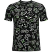 Herren T-Shirt Under Armour  Run Ur Face Off Print SS Black