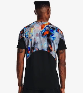 Herren T-Shirt Under Armour  Rush 2.0 Print SS Concrete