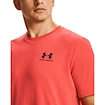 Herren T-Shirt Under Armour  SPORTSTYLE LC SS Venom Red