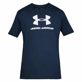 Herren T-Shirt Under Armour SPORTSTYLE LOGO SS Midnight Navy