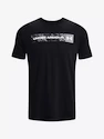 Herren-T-Shirt Under Armour UA CAMO CHEST STRIPE SS-BLK