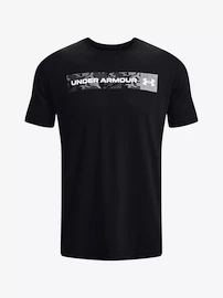 Herren-T-Shirt Under Armour UA CAMO CHEST STRIPE SS-BLK