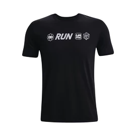 Herren T-Shirt Under Armour UA Run Anywhere SS-BLK