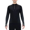 Herren T-Shirt UYN  Running Exceleration Shirt LS Zip Up Black XL