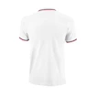 Herren T-Shirt Wilson  Chi Cotton Pique Polo Slim-Fit White