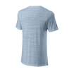 Herren T-Shirt Wilson  Kaos Rapide Seamless Crew II Blue Fog