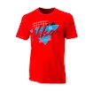 Herren T-Shirt Wilson Nostalgia Tech Tee Red