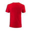Herren T-Shirt Wilson  Photo Cotton Tee Slim-Fit Red