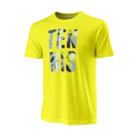 Herren T-Shirt Wilson  Stacked Tennis Tech Tee Sulphur Spring