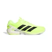 Herren Tennisschuhe adidas Adizero Ubersonic 5 Clay Lucid Lemon/Core Black  EUR 47 1/3
