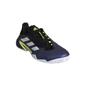 Herren Tennisschuhe adidas  Barricade M Black Blue Met/White/Acid Yellow
