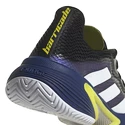 Herren Tennisschuhe adidas  Barricade M Black Blue Met/White/Acid Yellow