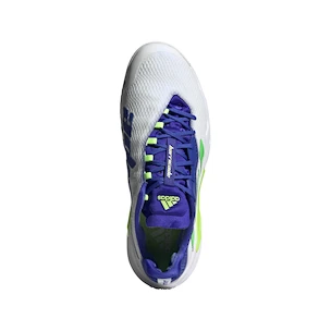 Herren Tennisschuhe adidas  Barricade M White/Green/Ink
