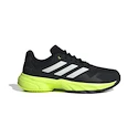 Herren Tennisschuhe adidas  Courtjam Control 3 Clay Carbon/Lucid Lemon  EUR 46 2/3
