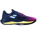 Herren Tennisschuhe Babolat Propulse Fury 3 Clay Men Dark Blue/Pink Aero