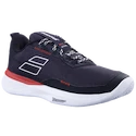 Herren Tennisschuhe Babolat SFX Evo Clay Black/Fiesta Red