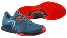 Herren Tennisschuhe Head Sprint Pro 3.5 Clay Grey/Orange