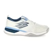 Herren Tennisschuhe Lotto Raptor Hyperpulse 100 III Clay All White/Mallard Blue