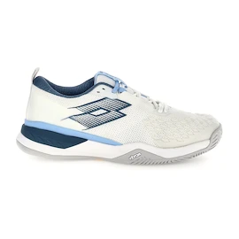 Herren Tennisschuhe Lotto Raptor Hyperpulse 100 III SPD All White/Mallard Blue