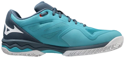 Herren Tennisschuhe Mizuno Wave Exceed Light Clay Maui Blue