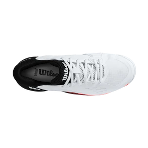 Herren Tennisschuhe Wilson Rush Pro Ace Clay White/Black