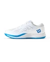 Herren Tennisschuhe Wilson Rush Pro ACE White/Atomic Blue