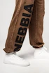 Herren Trainingshose Nebbia  Washed-off Gym Sweatpants Baggy Style GYM BRO 373 Ligth Brown
