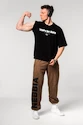 Herren Trainingshose Nebbia  Washed-off Gym Sweatpants Baggy Style GYM BRO 373 Ligth Brown