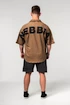 Herrenhemd Nebbia  Washed-off Oversized Shirt 90s THROWBACK Light Brown