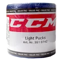 Hockey-Puck CCM  Light Blue Set 3 ks