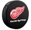 Hockey-Puck Inglasco Inc.  Logo Blister Detroit Red Wings