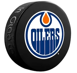 Hockey-Puck Inglasco Inc. Logo Blister Edmonton Oilers