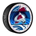 Hockey-Puck Inglasco Inc.  Medallion Blister Colorado Avalanche