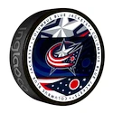 Hockey-Puck Inglasco Inc.  Medallion Blister Columbus Blue Jackets