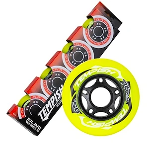 Inline-Räder Tempish  RADICAL Color 76 mm 85A 4-Pack  lila